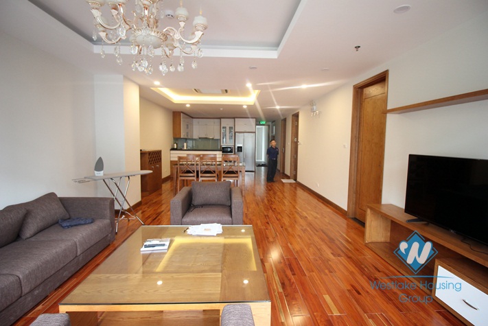 New and modern 3 bed apartment for rent in Truc Bach